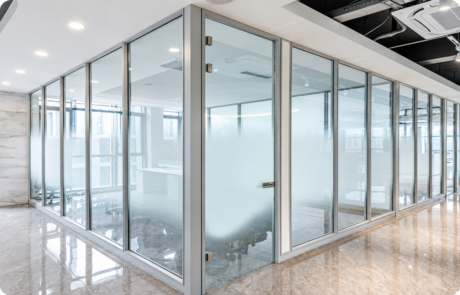 EURO VERRE-75 glass partition